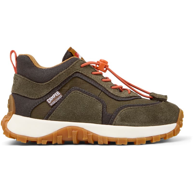 CAMPER Drift Trail - Bottes pour Filles - Gris,Vert, taille 38, Tissu en coton