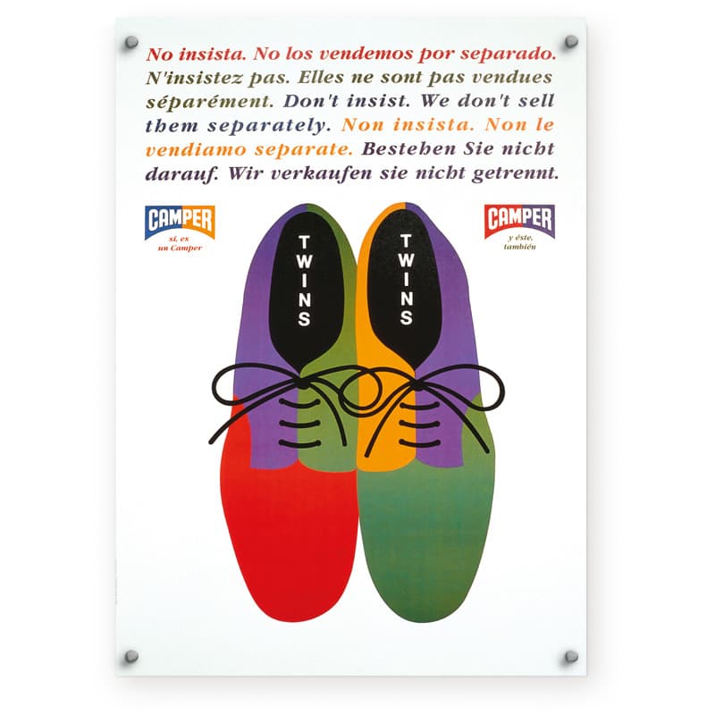 CAMPER Limited edition poster 2 - Unisex Cadeau-accessoires - Inicio, maat ,