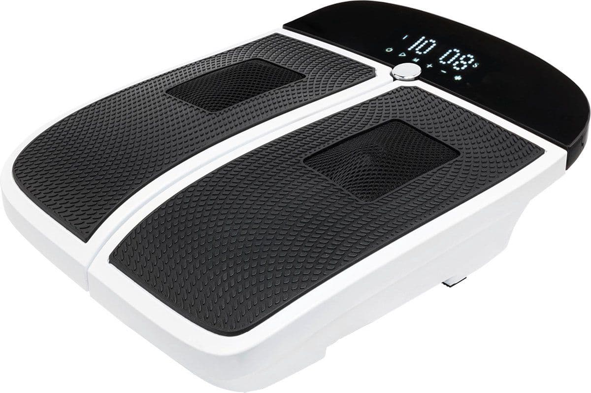 Vibration Leg Trainer, Elektrisch voetmassage apparaat - Wit - Bloedcirculatieapparaat voor benen en voeten - Massage Apparaat met Vibraties -