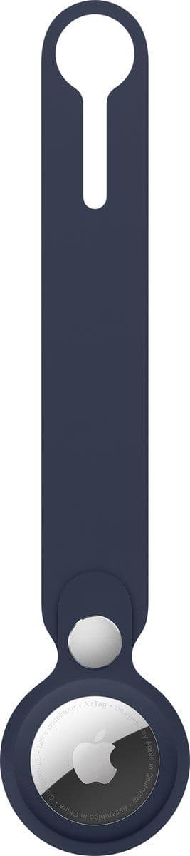 Apple AirTag-hanger - Polyurethaan - Lichtgewicht - Donkermarineblauw