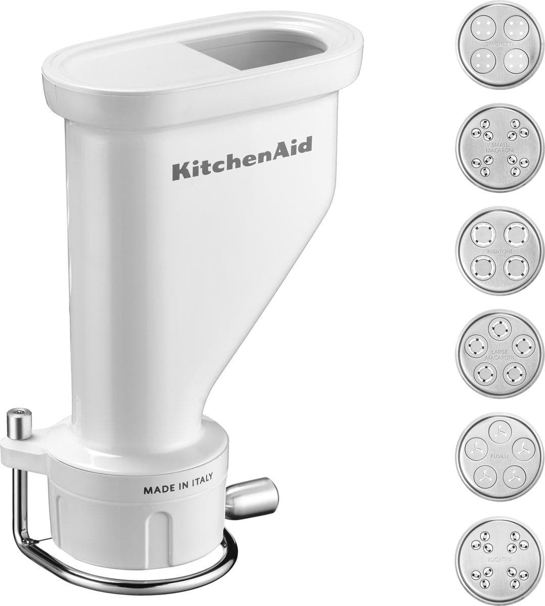 KitchenAid 5KSMPEXTA - Pastapers - 6 vormen - Veelkleurig