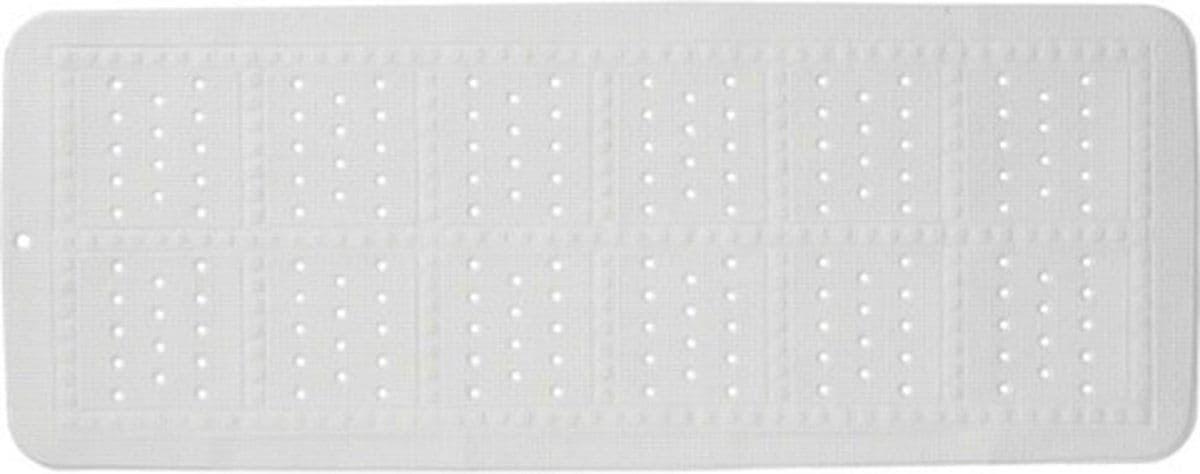 Sealskin Unilux - Antislipmat PVC - Met zuignappen - Wit 35x90 cm