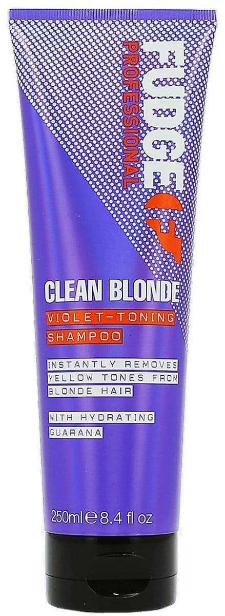 Fudge Clean Blonde Violet Toning Shampoo - Neutraliseert gele tinten - 250 ml