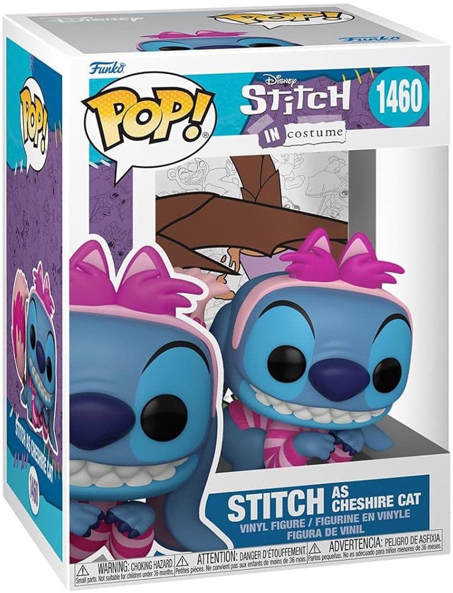Funko Pop! Disney - Stitch als Cheshire Cat #1460 - PVC - Vanaf 8 jaar
