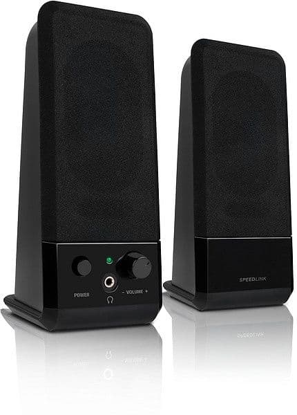 Speedlink EVENT - 2.0 Luidsprekerset - 5W RMS - Zwart