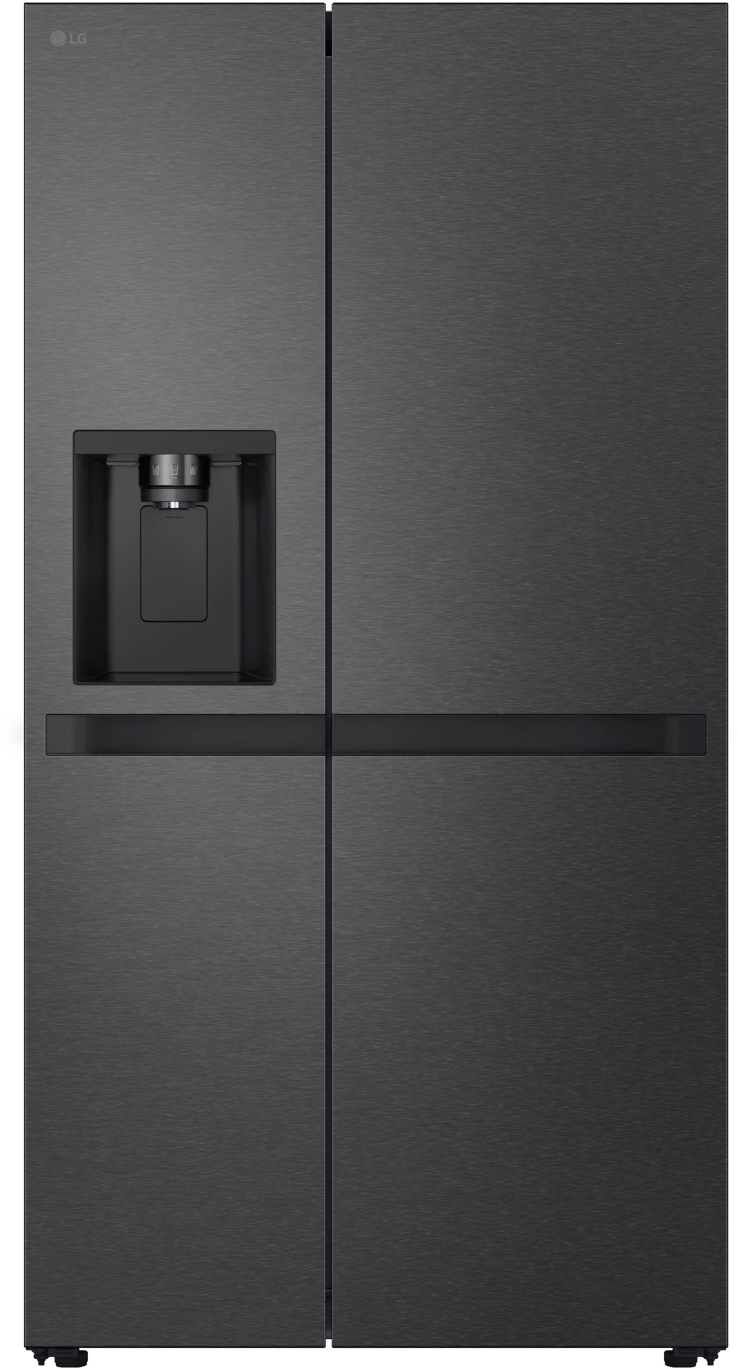 LG GSLC41EPPE - Amerikaanse koelkast - 635 liter - Ice & water dispenser - Essence matte black