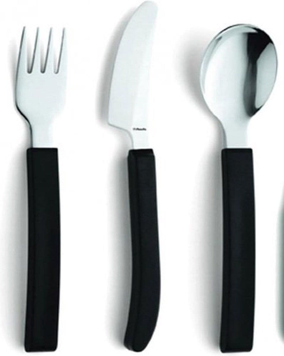 Able2 Amefa - Bestek recht vork - Taps toelopend handvat - Lengte handvat 11,4 cm