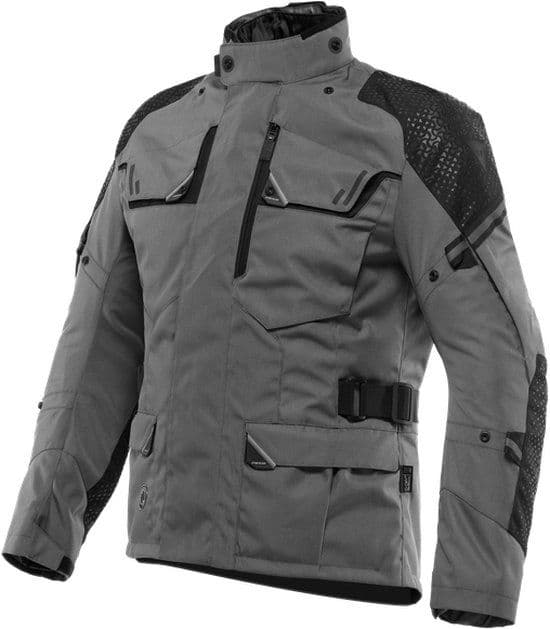 Dainese Ladakh 3L D-Dry Jacket - 4-Seizoenen - CE Level 2 bescherming - Zwart/Grijs 48
