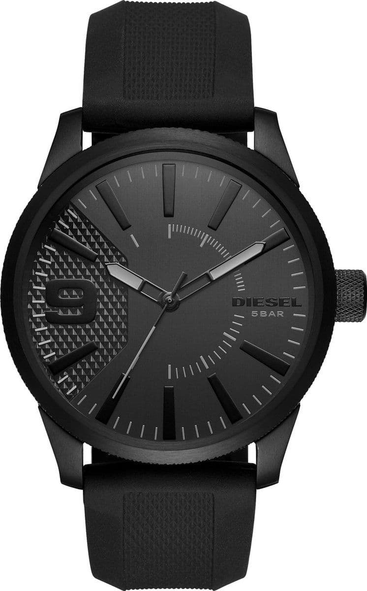 Diesel DZ1807 - Herenhorloge 46 mm - Quartz - Zwart