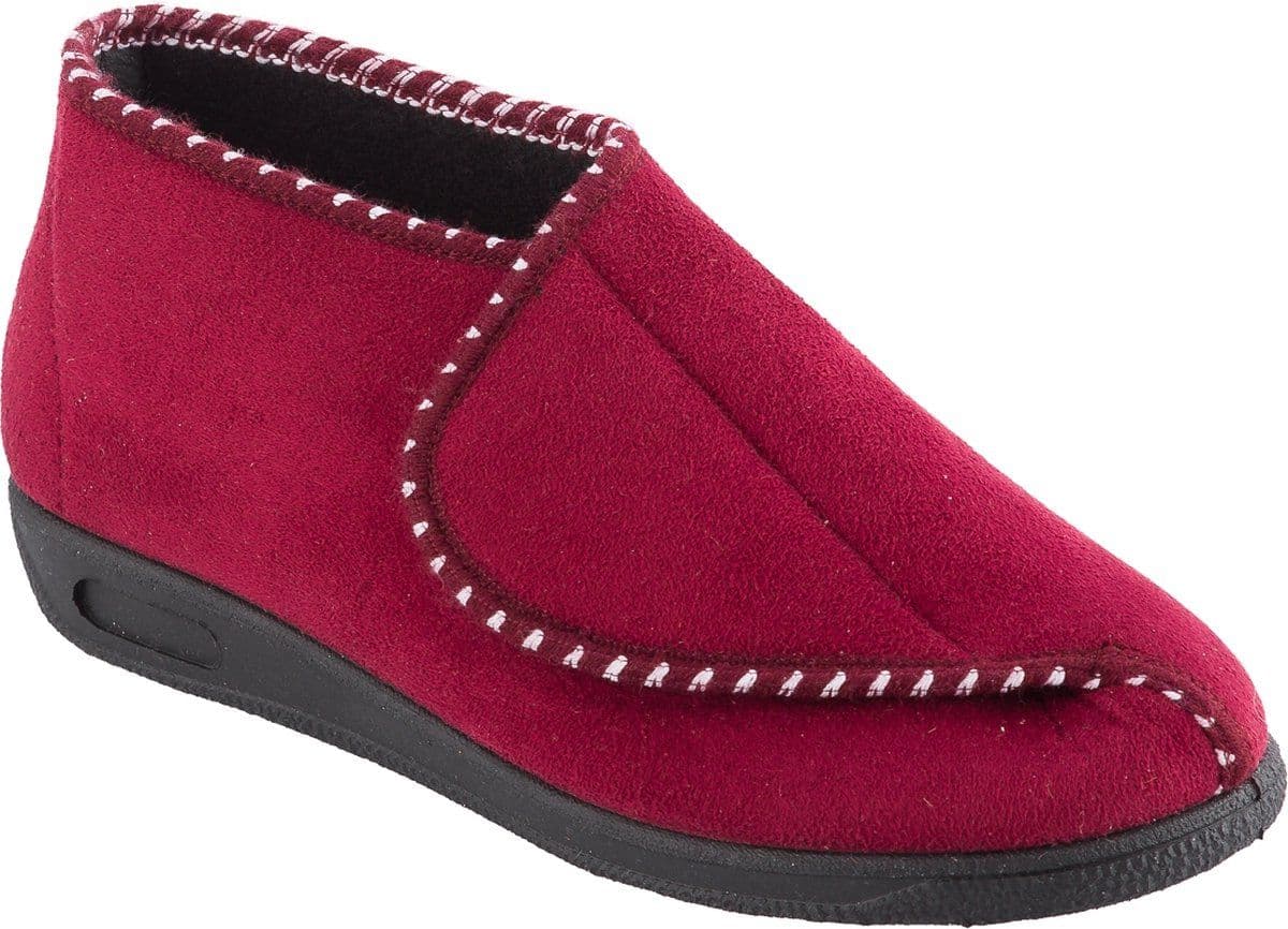 MSF Senioren Pantoffel Dames - Rood - Hoog Model - Maat 39