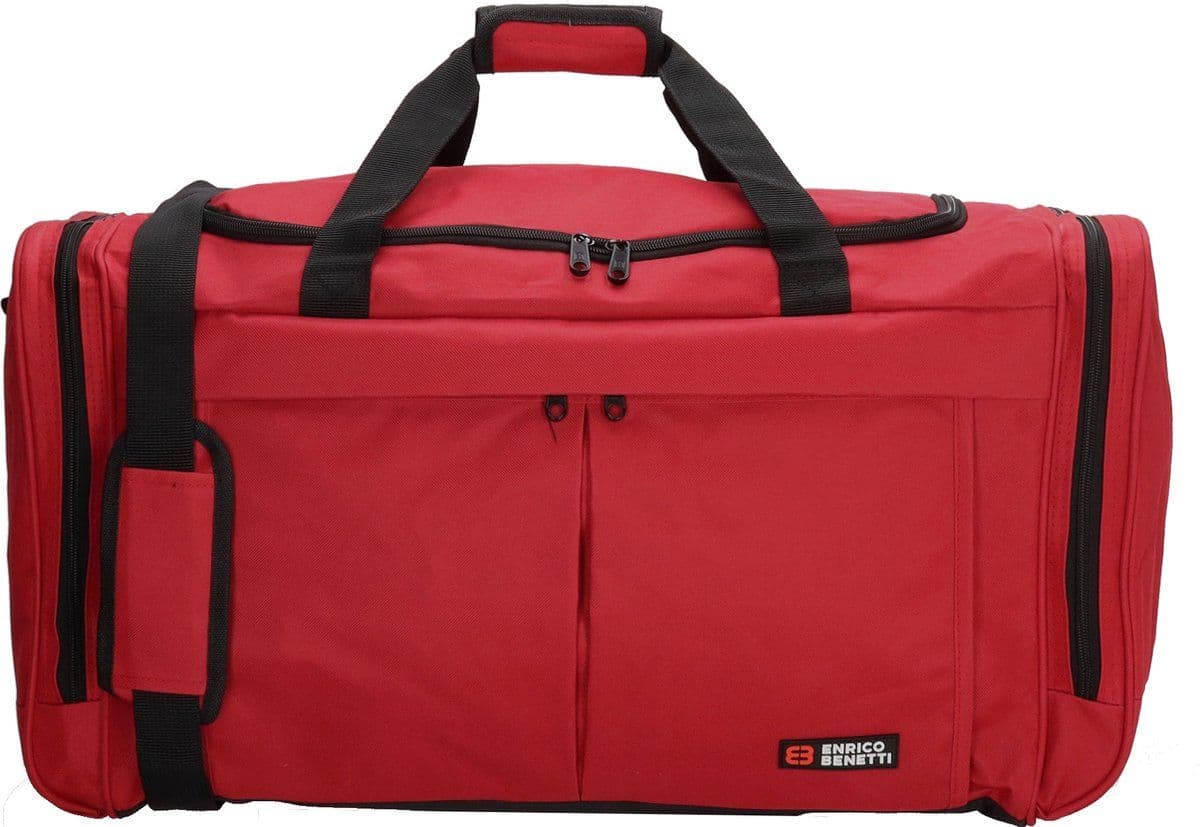 Enrico Benetti Amsterdam 35319 - Reistas/sporttas M - 60 liter - Rood
