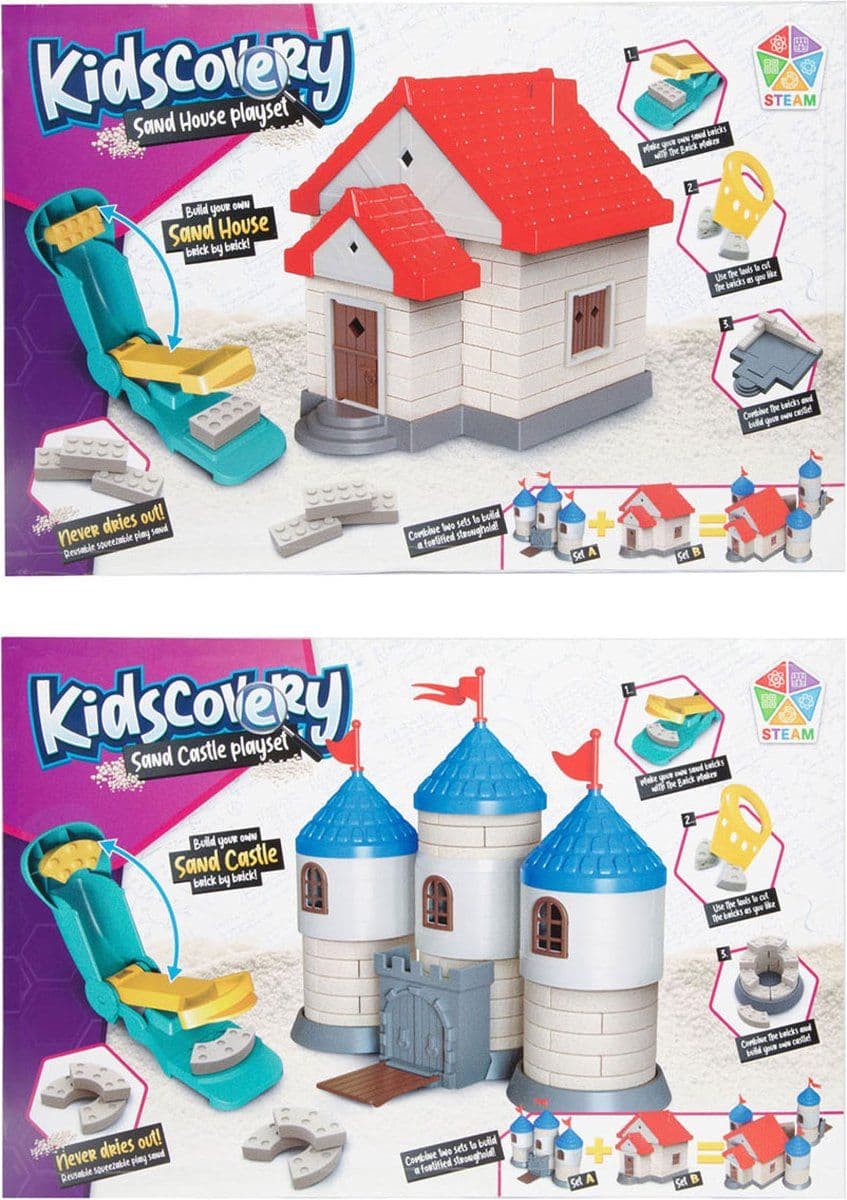 Kidscovery Maak Zand Bouwstenen Met Machine