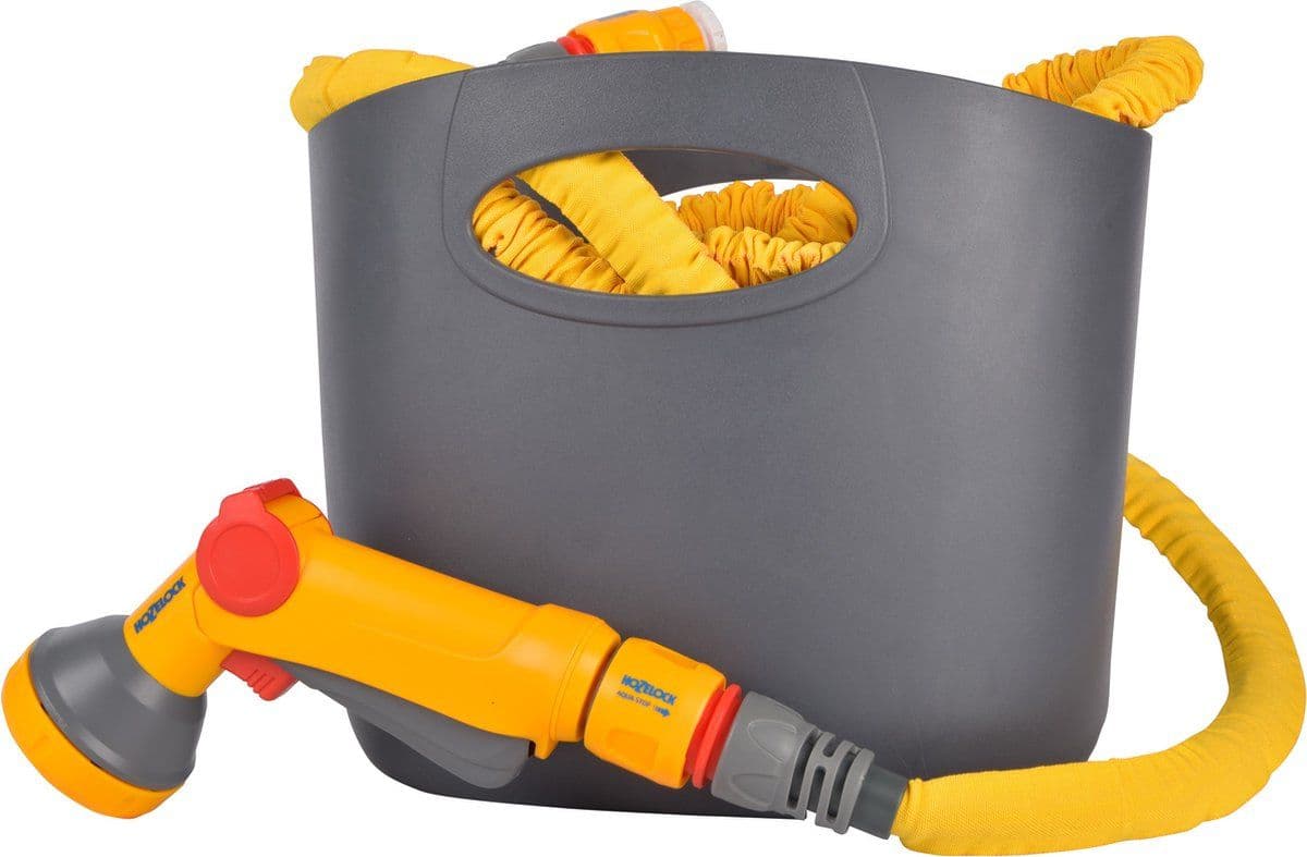 Hozelock Superhoze City - Tuinslang Set 7,5m - Lichtgewicht - Inclusief Rose Spraygun en Opbergtas