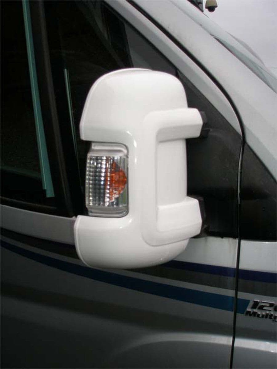 Milenco Mirror Protector Ducato - Spiegelprotector - Schokbestendig - Wit (2 stuks)