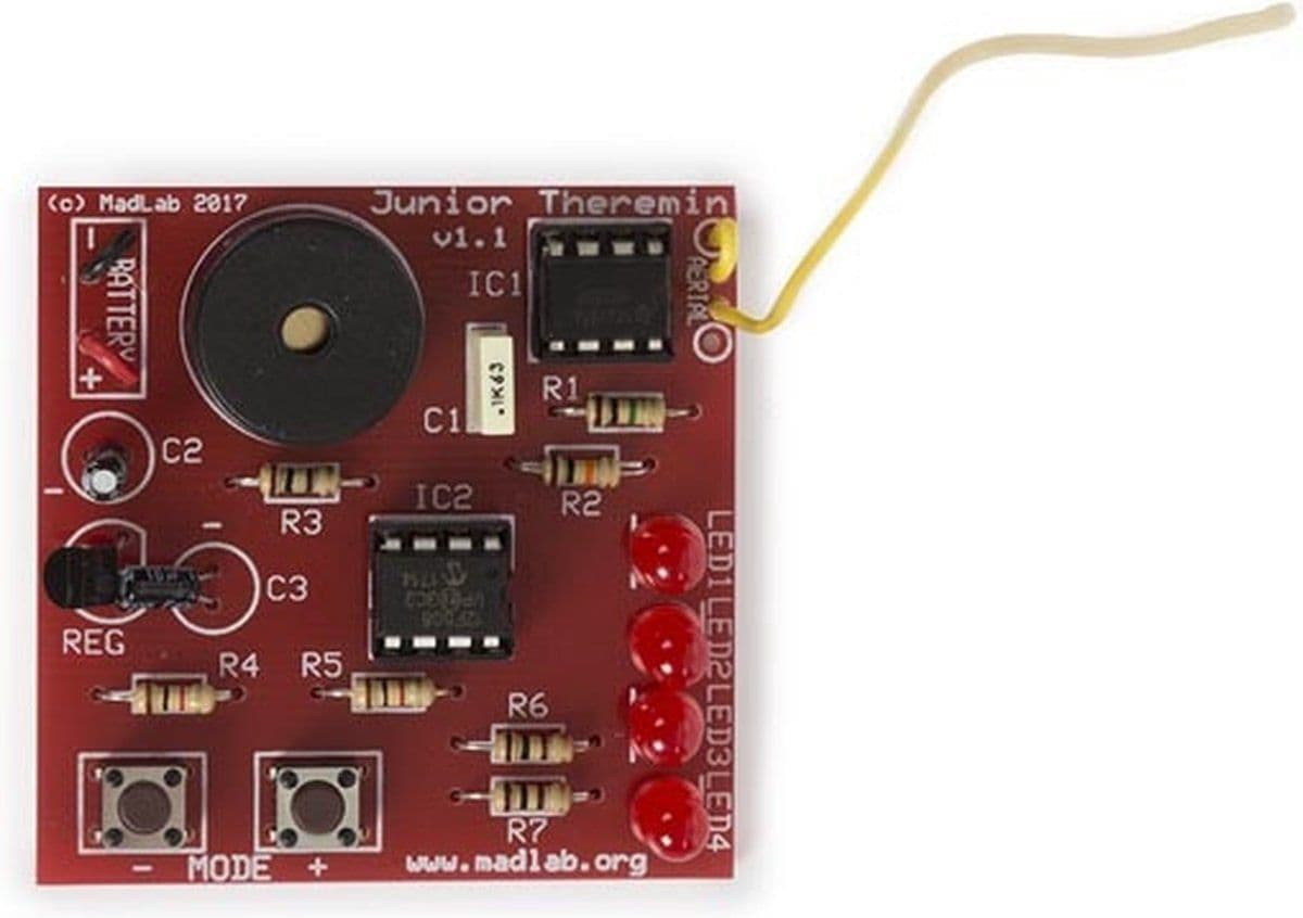 Whadda - Junior Theremin - DIY soldeerkit muziek maken met handbewegingen