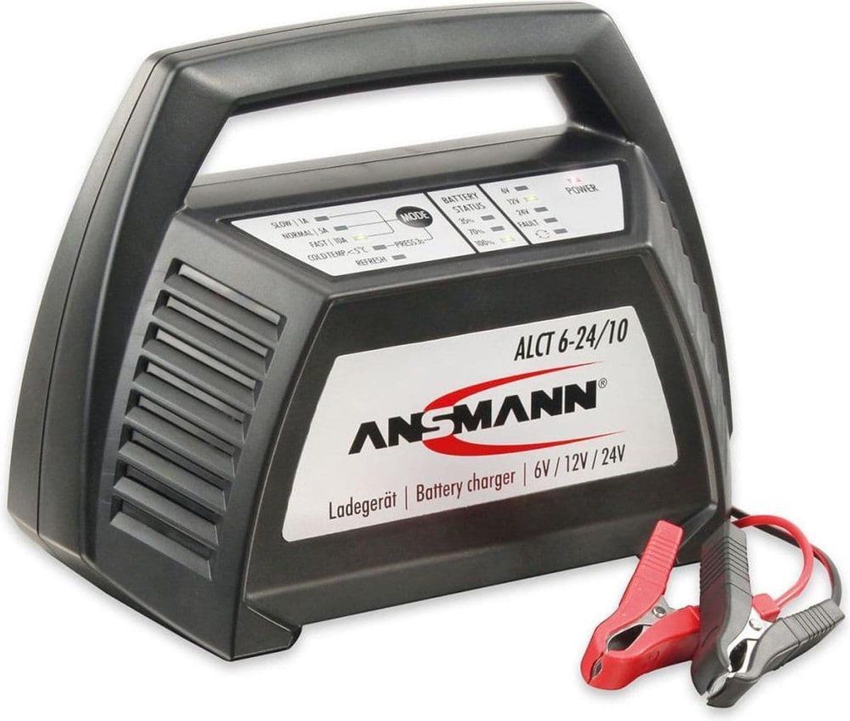 Ansmann Acculader loodzuur ALCT 6-24/10 zwart 4.5 Ah 1001-0014