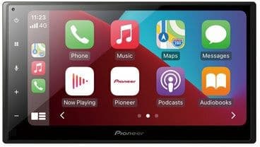 Pioneer SPH-DA160DAB - 2Din Autoradio - Bluetooth 5.0 Android Auto Apple Carplay
