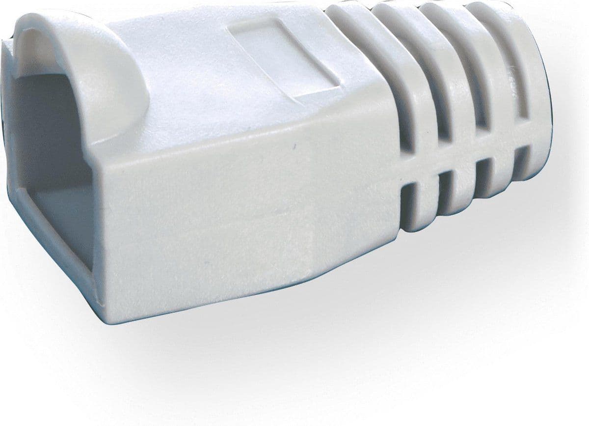 Rubber Kapje Stekker RJ45 - Modulaire Plug - Beige
