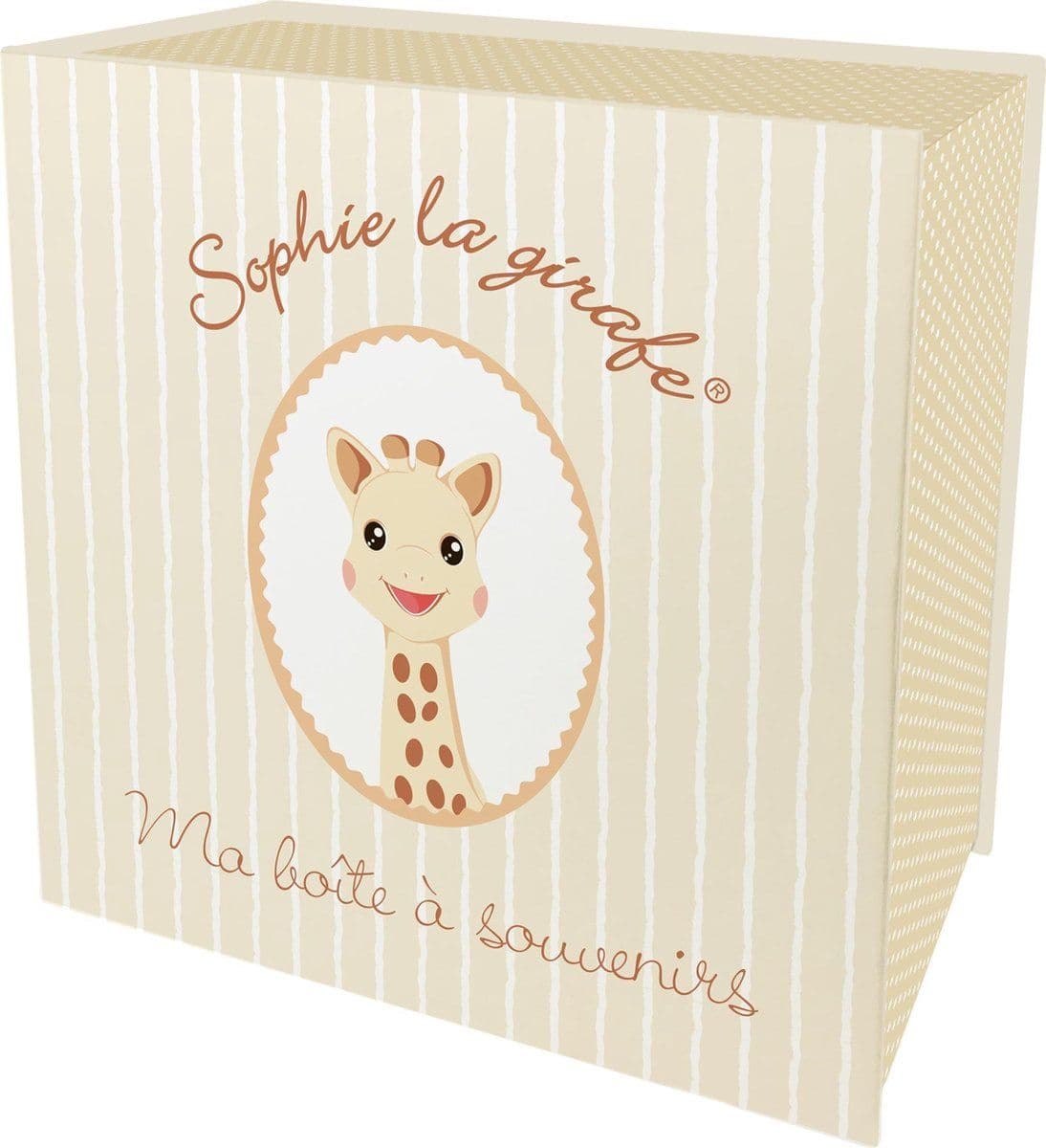 Trousselier Sophie de giraf souvenirdoos - glow in the dark - muziekje - beige