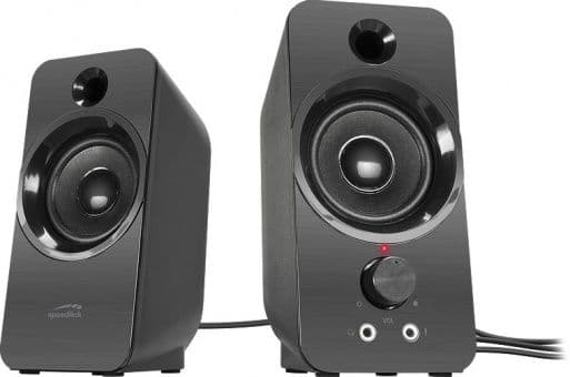 Speedlink DAROC - Stereoluidsprekers 6W - USB-aansluiting - Zwart