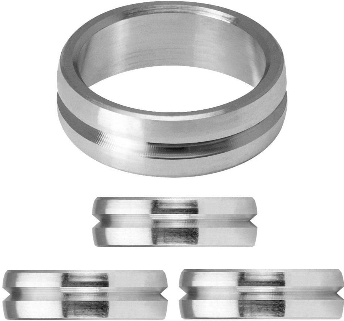 Mission Titanium Lock Ring - F-Lock - Set van 3