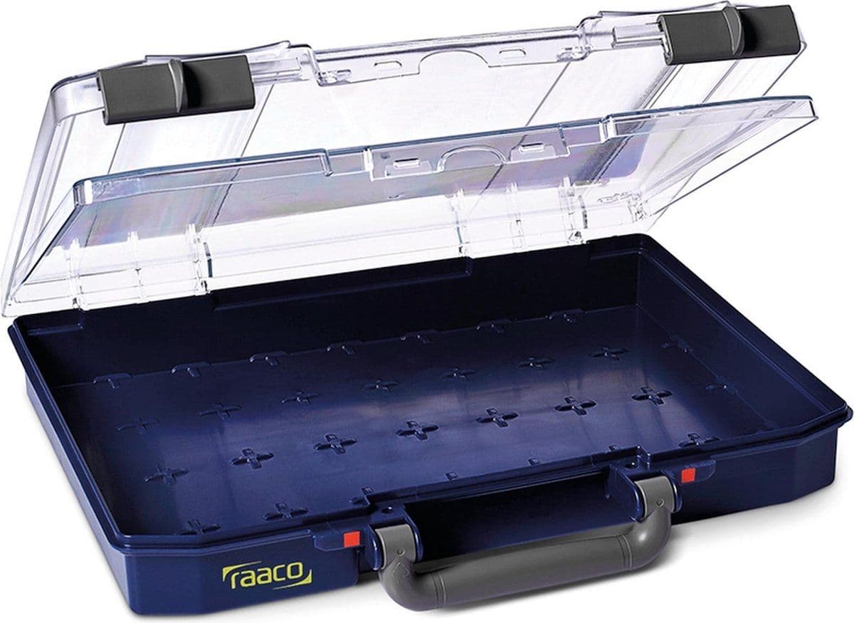 Raaco CarryLite 55 - Assortimentsdoos Leeg - 278 x 337 x 58 mm - Donkerblauw
