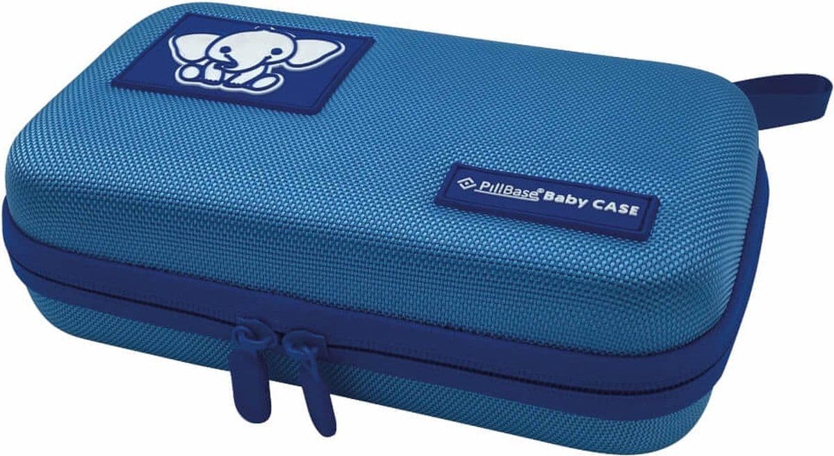PillBase Medicijn Etui - Indeelbare vakken - Blauw