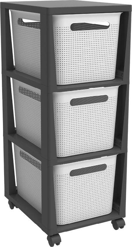 Rotho Brisen - design ladekast 3 lades 16 L - wit