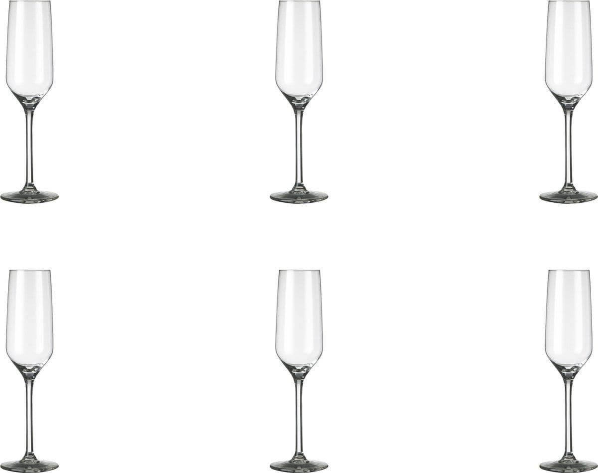 Royal Leerdam Carre Champagneflûte - 22 cl - 5 stuks