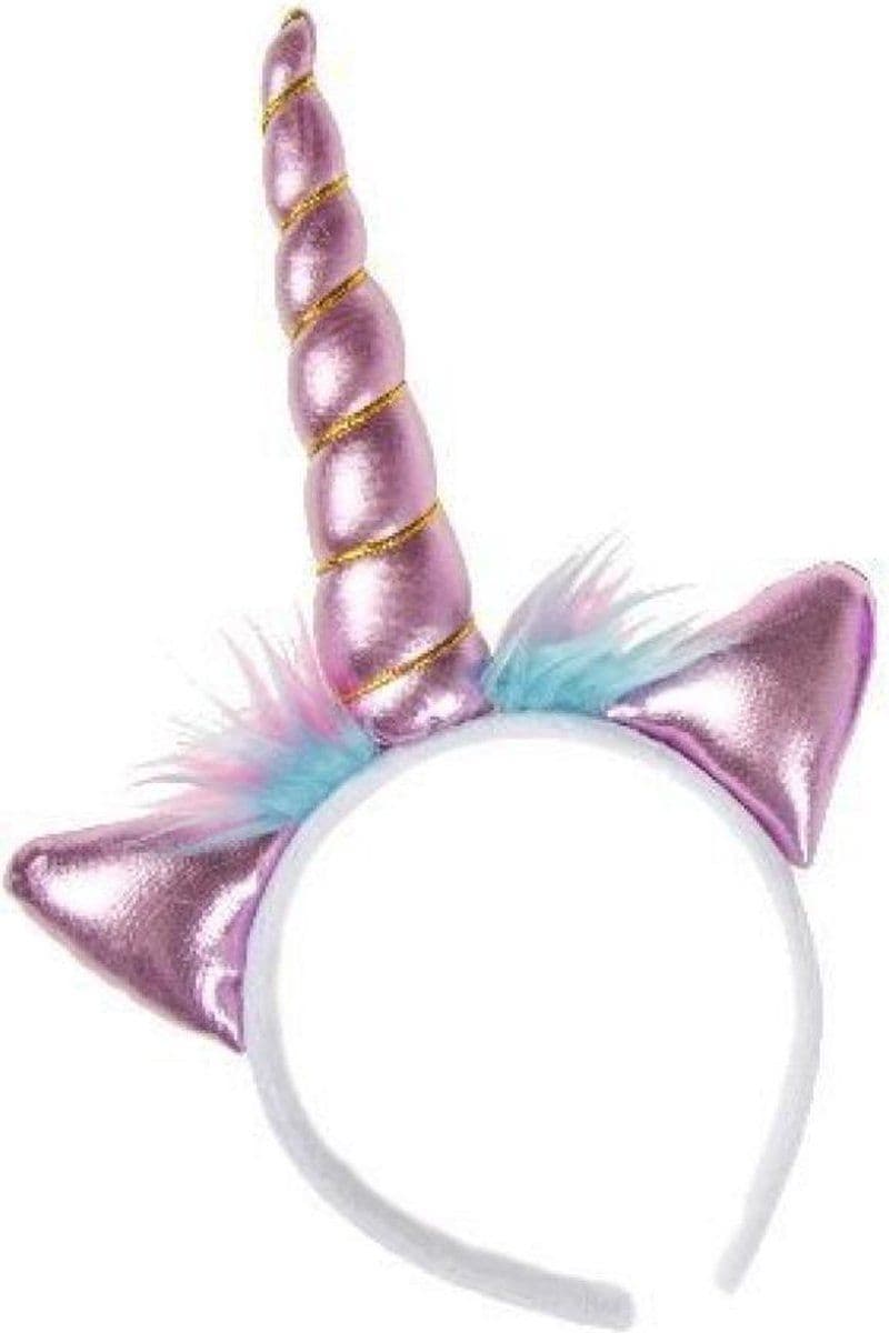 12 Eenhoorn tiara 2 ass. 9703