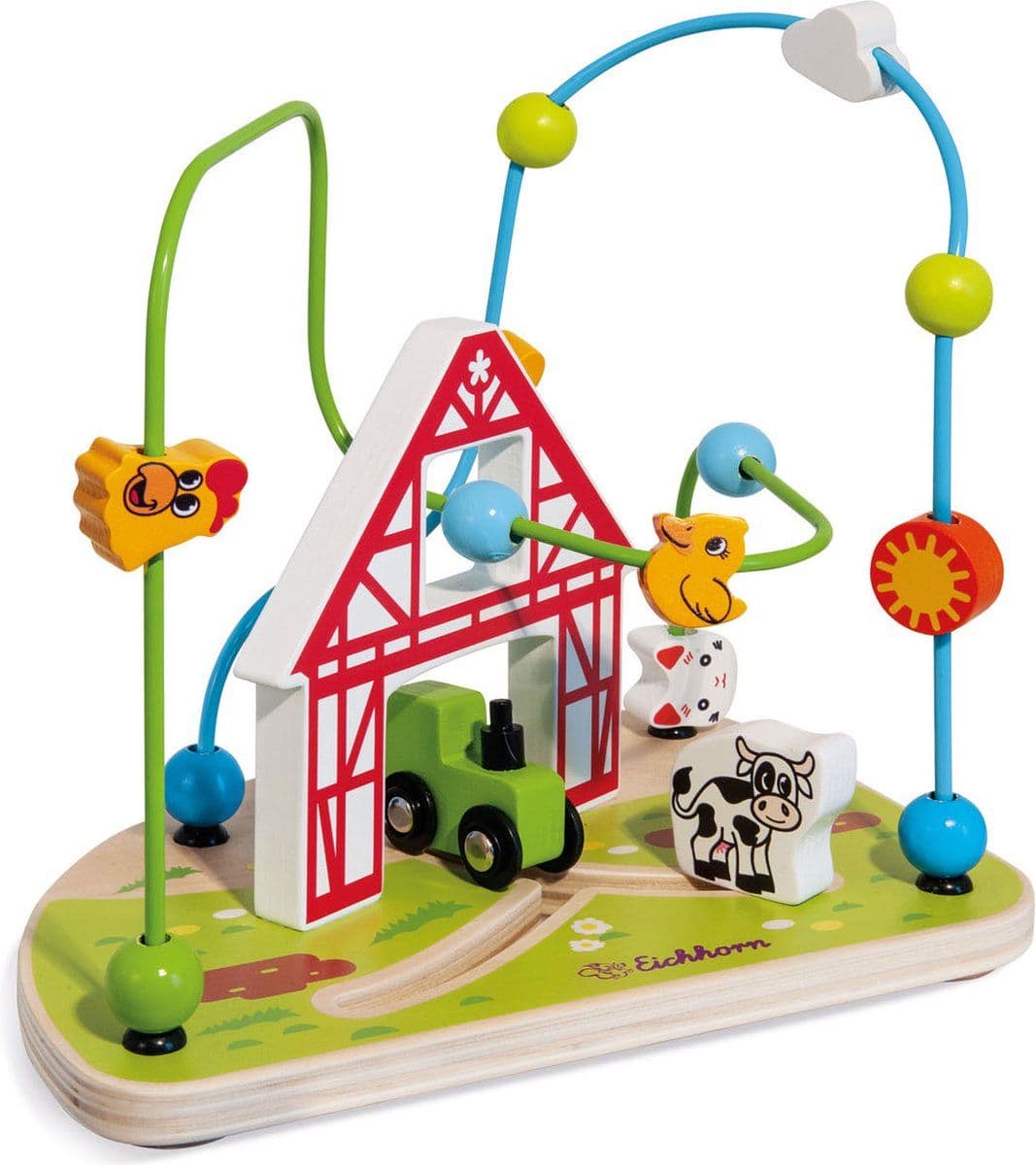 Eichhorn - Motoriekspiraal - Boerderij - Meerkleurig