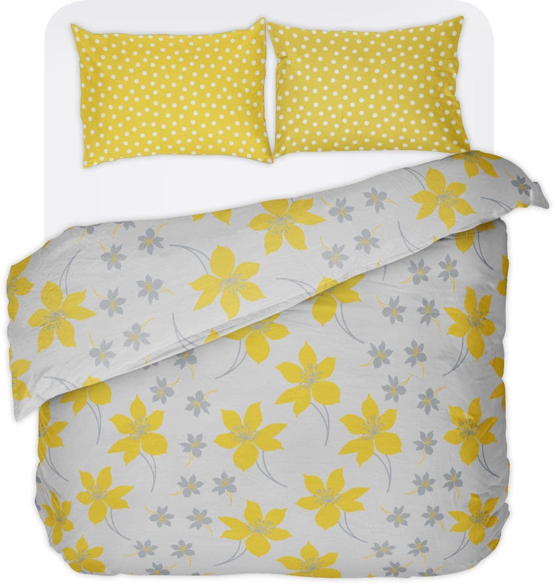 Vitality Pur - Cressida Dekbedovertrek - 200x200/220 cm - 100% Katoen - Inclusief 2 Kussenslopen (2 stuks)