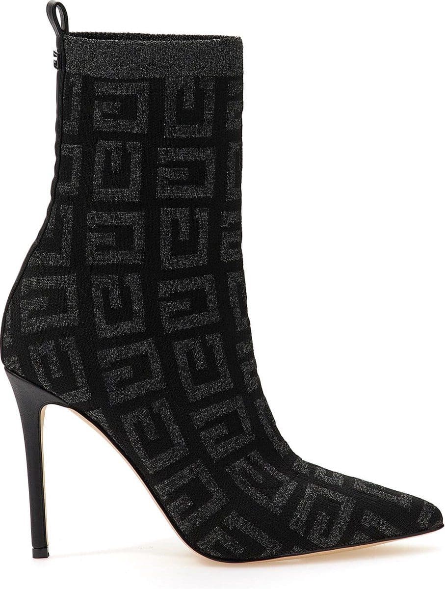 Guess Semmiy2 - Dames Enkellaarzen - Hak 5-7 cm - Zwart - Maat 36