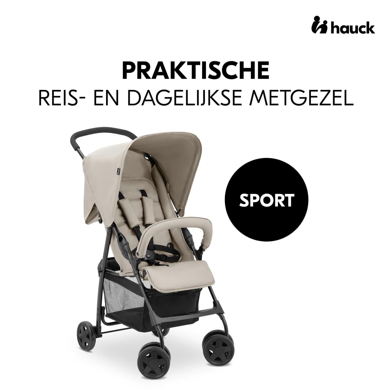 Hauck Sport - Buggy - Licht en snel inklapbaar - Beige