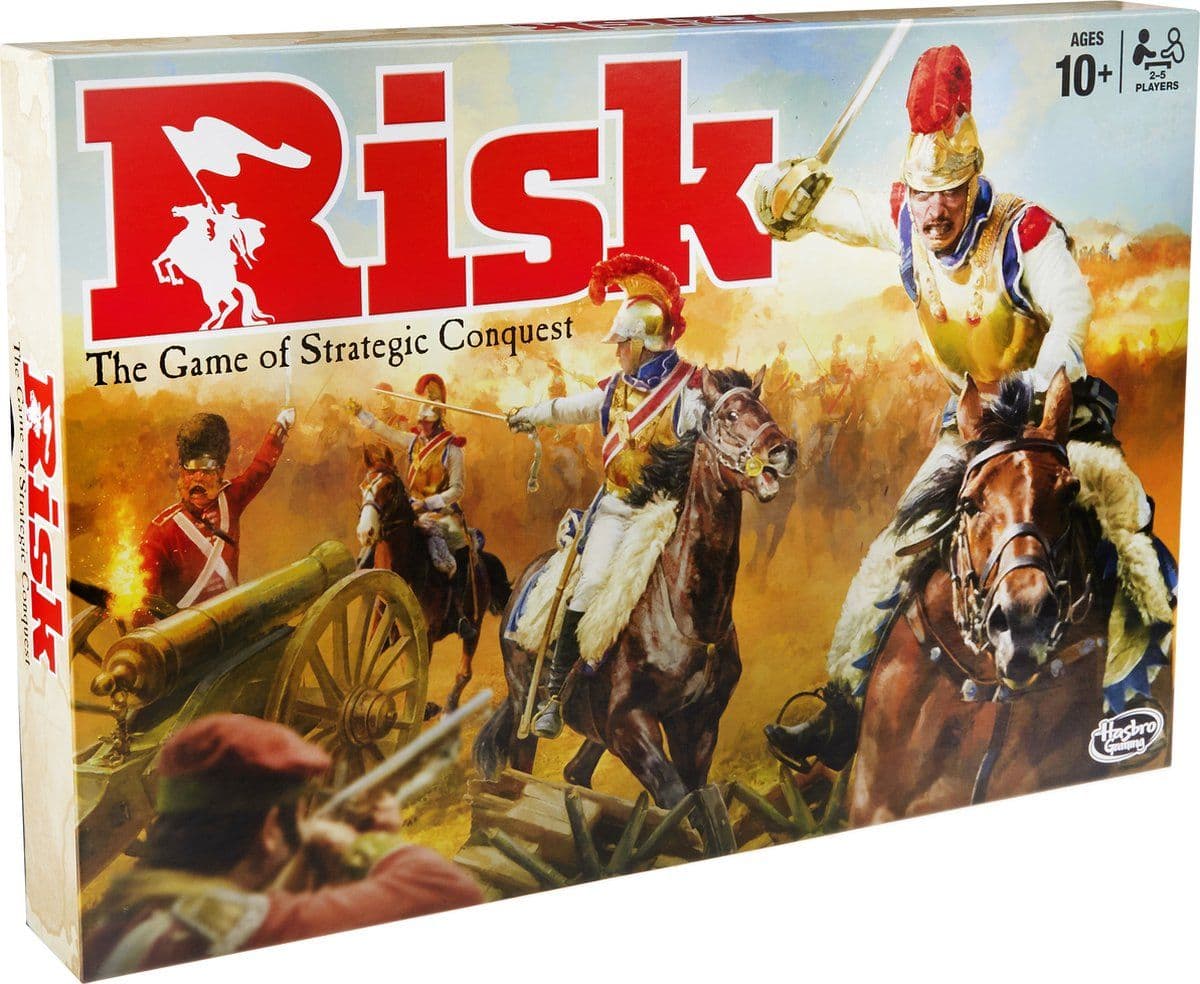 Hasbro Gaming Risk - Bordspel - Strategisch spel met verbeterde figuren en Missiekaarten