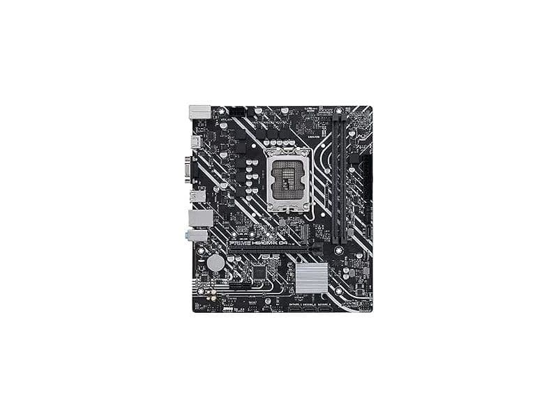 ASUS H610 - Micro-ATX Moederbord - DDR4 PCIe 4.0 M.2 Slot HDMI D-Sub USB 3.2 Gen 1