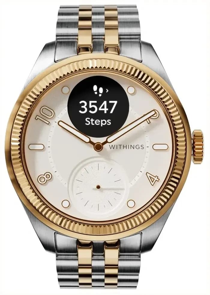 Withings ScanWatch Nova - Smartwatch - ECG SpO₂ 24/7 Temperatuur - Goud