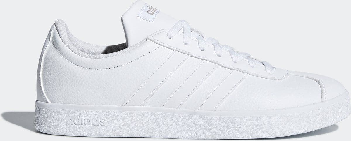 adidas Sportswear VL Court 2.0 - Schoenen - Dempende inlegzool - Wit - 38