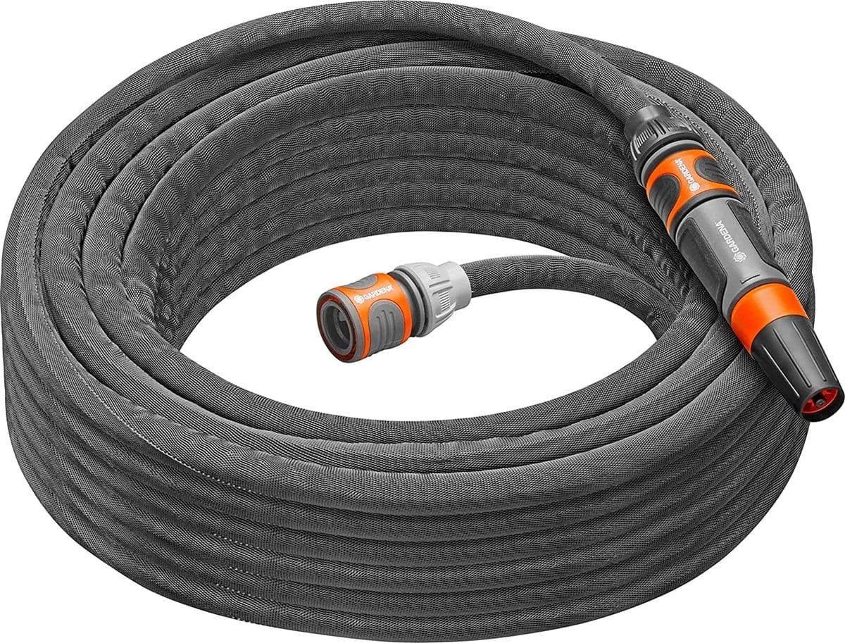 GARDENA Liano™ Life Textielslangset 15 m - Zwart - 1/2 inch - 1 stuk(s) - 18445-20