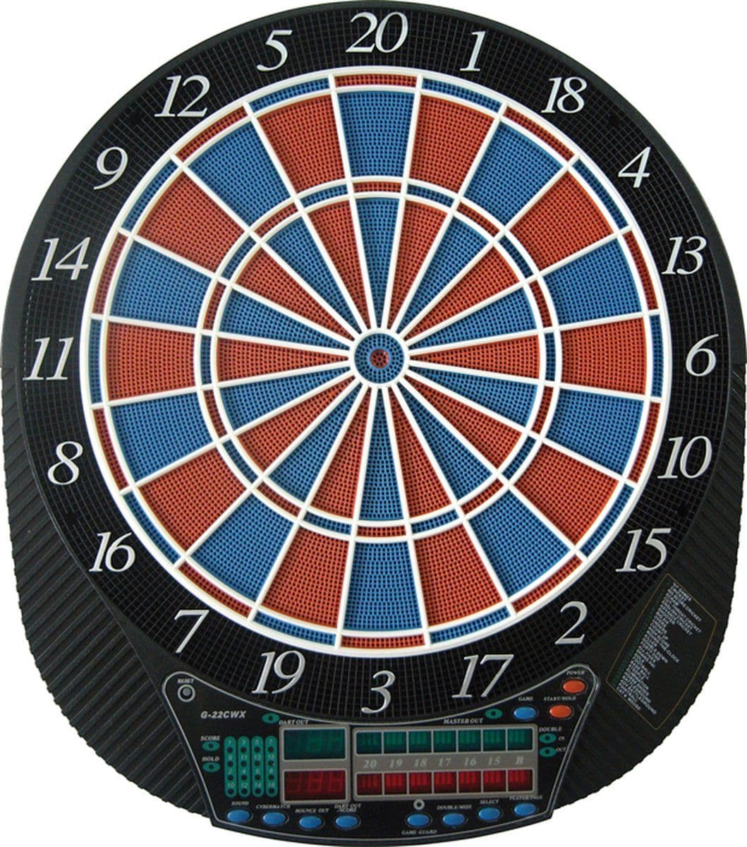 Viper - Elektronisch dartbord - 25 spellen 167 niveaus - (adapter)
