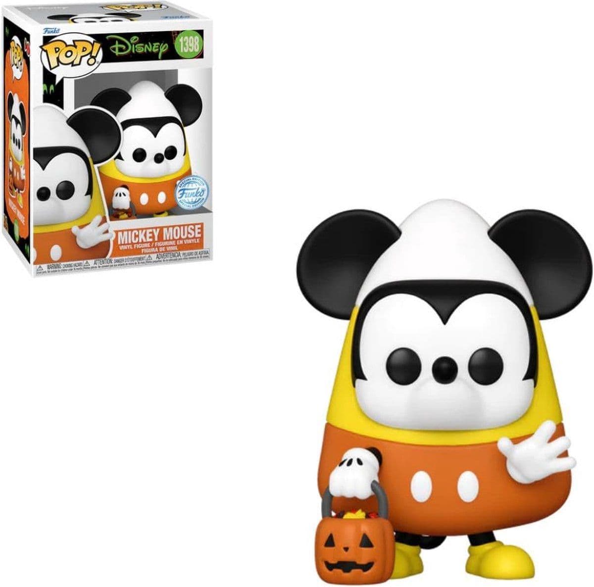 Funko Pop! Disney - Mickey Mouse - Candy Corn Costume - Exclusive Special Edition