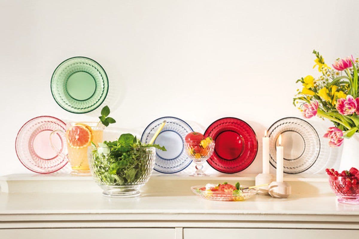 VILLEROY & BOCH Boston - Sekt/IJscoupe - Facet slijpsel - Grijs 12,5cm