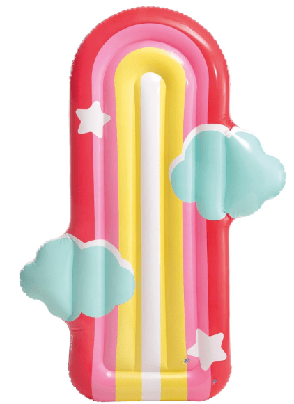 Intex Rainbow Cloud Vlot 58729EU - Luchtbed - 183 x 132 cm - Kleurrijk
