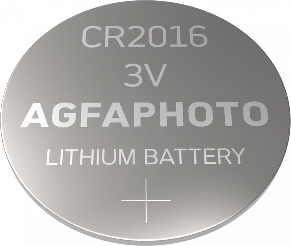 AgfaPhoto 150-803180 - CR2016 Knoopcel Lithium 3 V - Set van 5 stuks