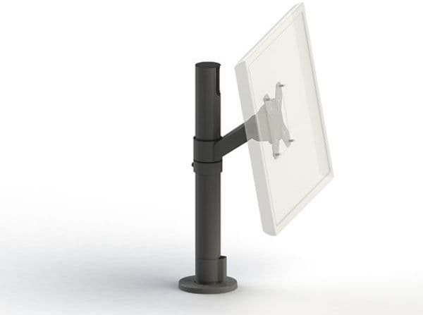 Ergonomic Solutions SpacePole - Bureaumount - Vesa 75mm Vesa 100mm - Staal