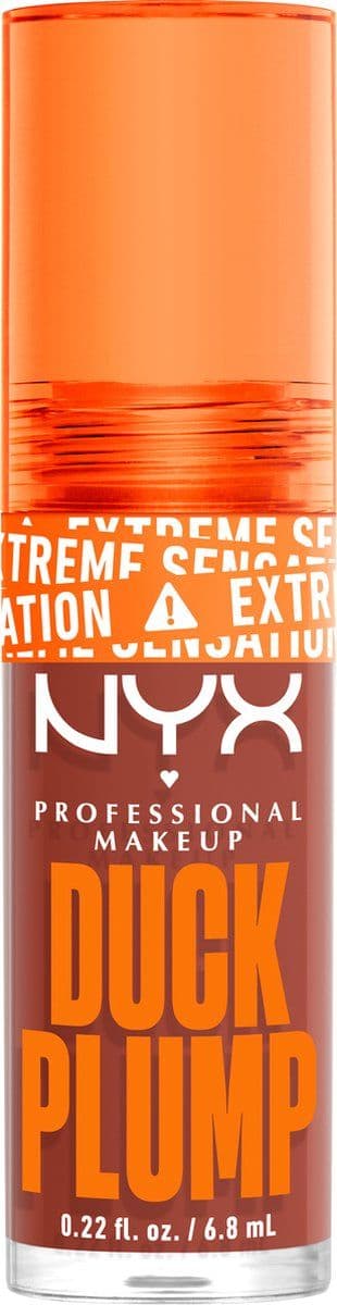 Nyx Professional Makeup Duck Plump - Plumping lipgloss - Bruin - 6,8ml