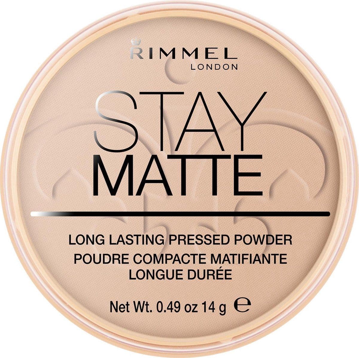 Rimmel London Stay Matte - Pressed Powder - 14 g - 005 Silky Beige