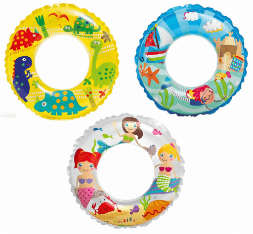 Intex - Opblaas zwemring Ocean 61cm 59242 - 3 Assortie