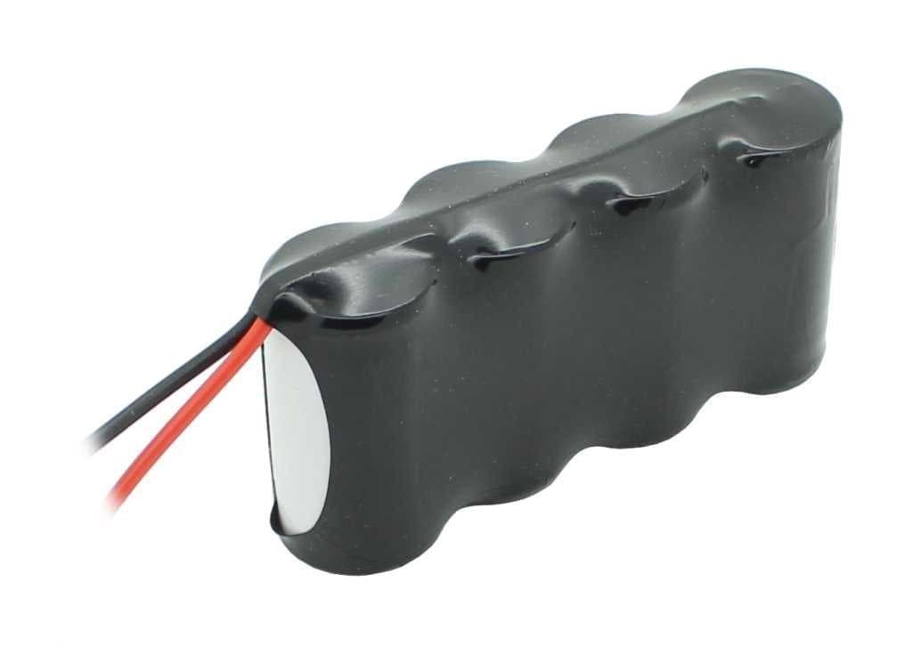 NiCd 4.8V 1800mAh F1x4 Sub-C - Noodverlichting Accu - 200mm kabel - 92 x 23 x 43 mm