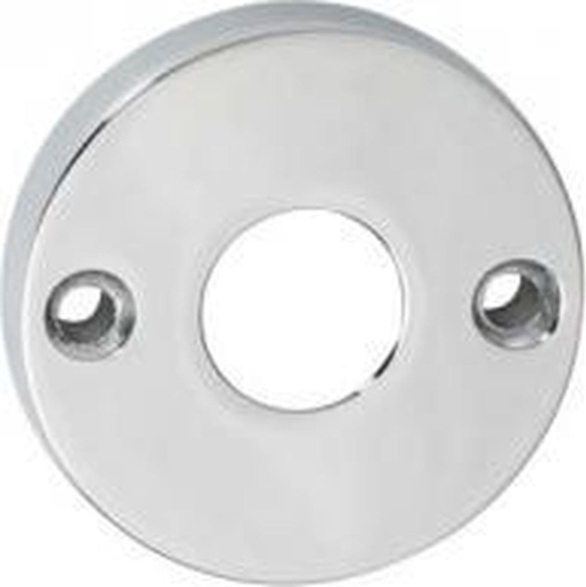 Rond rozet - Binnendeur - Chroom